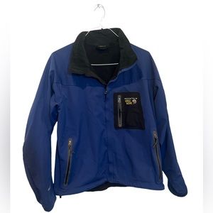 Mountain Hard Wear Men’s Blue‎ Fleece Windstopper Jacket Size Large RN89674 EUC